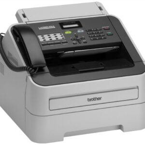 Brother FAX-2840 High Speed Mono Laser Fax Machine, Dark/light gray - FAX2840 17.750x18.125x16.625