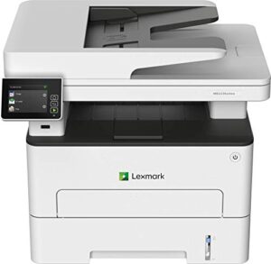 lexmark mb2236i multifunction wireless monochrome laser printer with a 2.8 inch color touch screen, standard two-sided printing, cloud fax capability (18m0751)