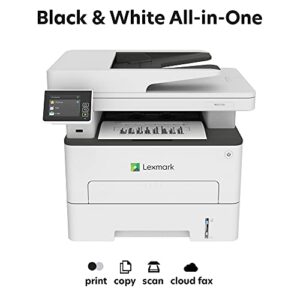 Lexmark MB2236i Multifunction Wireless Monochrome Laser Printer with A 2.8 Inch Color Touch Screen, Standard Two-Sided Printing, Cloud Fax Capability (18M0751)