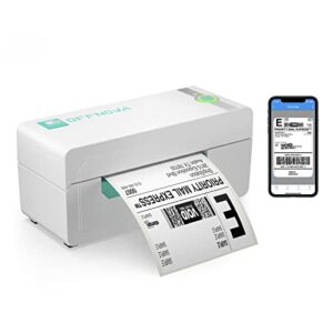 offnova bluetooth thermal label printer, wireless 4x 6 shipping label printer for small business packaging supplies, supports shipstation paypal fba esty usps