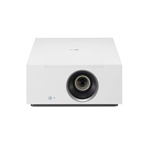 lg cinebeam uhd 4k projector hu710pw – dlp home theater smart projector, white