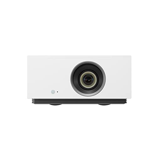 LG CineBeam UHD 4K Projector HU710PW - DLP Home Theater Smart Projector, White