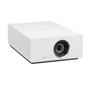 LG CineBeam UHD 4K Projector HU710PW - DLP Home Theater Smart Projector, White