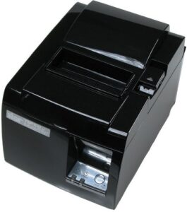 star micronics tsp100 series, thermal receipt printer, gray, usb, usb cable, internal power supply