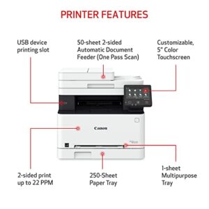 Canon Color imageCLASS MF656Cdw - All in One, Duplex, Wireless, Mobile-Ready Laser Printer with 3 Year Limited Warranty