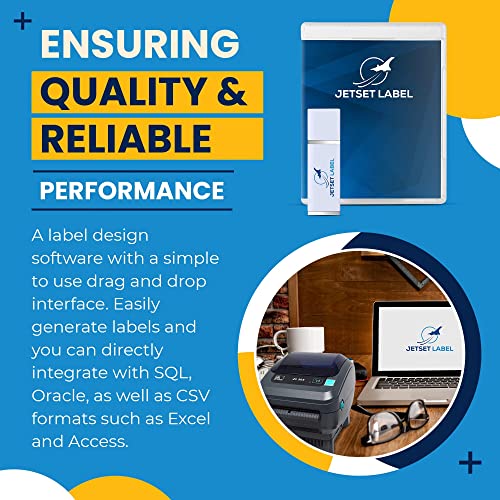 Zebra ZP505 / Zebra ZP 505 Label Direct Thermal Bar Code Zebra Label Printer ZP505 | USB, Serial, and Parallel Connectivity 203 DPI Resolution | Includes JetSet Label Software