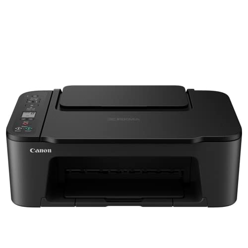 Canon Wireless Inkjet All-in-One Printer with LCD Screen Print Scan and Copy, Built-in WiFi Printing from Android, Laptop, Tablet, and Smartphone with 6 Ft NeeGo Printer Cable - Black