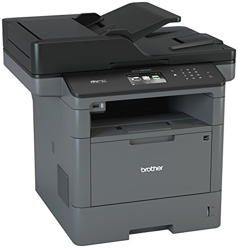Brother Monochrome Laser Printer, Multifunction Printer, All-in-One Printer, MFC-L5800DW, Wireless Networking, Mobile Printing & Scanning, Duplex Printing, Amazon Dash Replenishment Ready