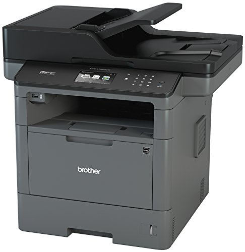 Brother Monochrome Laser Printer, Multifunction Printer, All-in-One Printer, MFC-L5800DW, Wireless Networking, Mobile Printing & Scanning, Duplex Printing, Amazon Dash Replenishment Ready