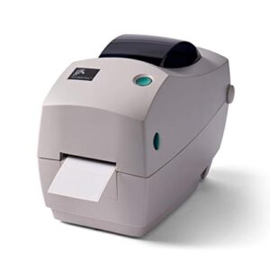 zebra tlp2824 plus thermal transfer desktop printer print width of 2 in serial and usb port connectivity 282p-101110-000