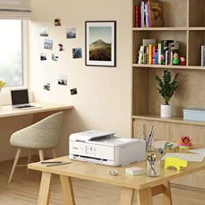 Canon TS9521C All-In-One Wireless Crafting Photo Printer, 12X12 Printing, White, Amazon Dash Replenishment Ready