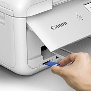 Canon TS9521C All-In-One Wireless Crafting Photo Printer, 12X12 Printing, White, Amazon Dash Replenishment Ready