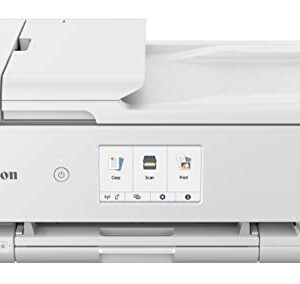 Canon TS9521C All-In-One Wireless Crafting Photo Printer, 12X12 Printing, White, Amazon Dash Replenishment Ready