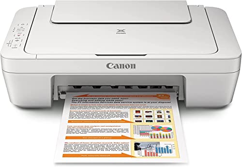 NEEGO Canon PIXMA MG Series All-in-One Color Inkjet Printer, 3-in-1 Print, Scan, and Copy or Home Business Office, Up to 4800 x 600 Resolution, Auto Scan Mode, with 6 ft Cable