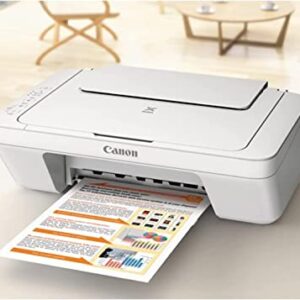 NEEGO Canon PIXMA MG Series All-in-One Color Inkjet Printer, 3-in-1 Print, Scan, and Copy or Home Business Office, Up to 4800 x 600 Resolution, Auto Scan Mode, with 6 ft Cable
