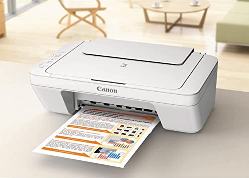 NEEGO Canon PIXMA MG Series All-in-One Color Inkjet Printer, 3-in-1 Print, Scan, and Copy or Home Business Office, Up to 4800 x 600 Resolution, Auto Scan Mode, with 6 ft Cable