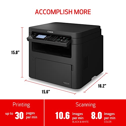 Canon imageCLASS MF262dw II Wireless Monochrome Laser Printer with Print, Copy and Scan Features, Black