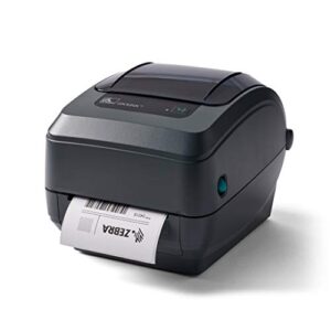 zebra gk420t thermal transfer desktop printer print width of 4 in usb serial and parallel connectivity gk42-102510-000