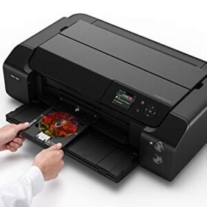 Canon imagePROGRAF PRO-300 Wireless Color Wide-Format Printer, Prints up to 13"X 19", 3.0" LCD Screen with Profession Print & Layout Software and Mobile Device Printing, Black, One Size