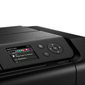 Canon imagePROGRAF PRO-300 Wireless Color Wide-Format Printer, Prints up to 13"X 19", 3.0" LCD Screen with Profession Print & Layout Software and Mobile Device Printing, Black, One Size