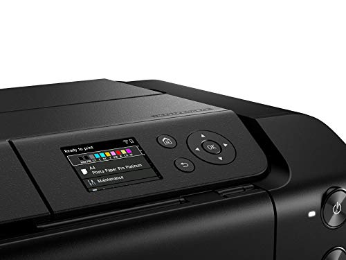 Canon imagePROGRAF PRO-300 Wireless Color Wide-Format Printer, Prints up to 13"X 19", 3.0" LCD Screen with Profession Print & Layout Software and Mobile Device Printing, Black, One Size