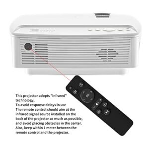 Computer Mini WiFi Projector Laptop 7500 Lumen, 1080P FHD Supported Portable Outdoor Movie Projector Synchronize Smartphone Screen,Compatible with TV, PC, HDMI, USB, VGA, iOS/Android