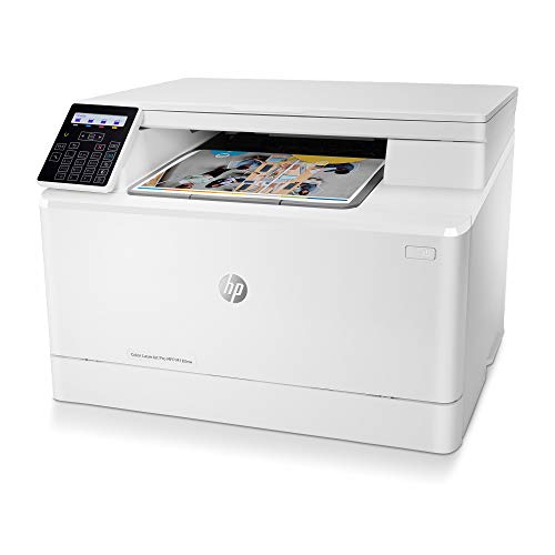 HP Color LaserJet Pro M182nw Wireless All-in-One Laser Printer, Remote Mobile Print, Scan & Copy, Works with Alexa (7KW55A)