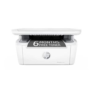 hp laserjet mfp m140we all-in-one wireless black & white printer with hp+ and bonus 6 months instant ink (7md72e)