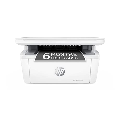 HP LaserJet MFP M140we All-in-One Wireless Black & White Printer with HP+ and Bonus 6 Months Instant Ink (7MD72E)