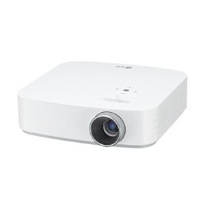 lg pf50ka 100” portable full hd (1920 x 1080) led smart tv home theater cinebeam projector with built-in battery (2.5 hours) – white
