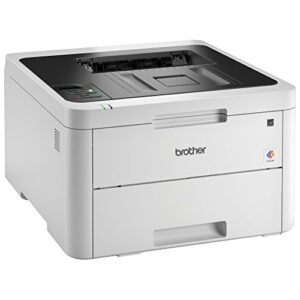 Brother HL-L3230CDW Compact Digital Color, Providing Laser Printer Quality Results with Wireless Printing and Duplex Printing, Amazon Dash Replenishment Ready, White