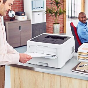 Brother HL-L3230CDW Compact Digital Color, Providing Laser Printer Quality Results with Wireless Printing and Duplex Printing, Amazon Dash Replenishment Ready, White