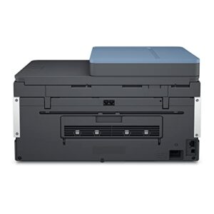 HP Smart -Tank 7602 Wireless All-in-One Cartridge-free Ink Printer, up to 2 years of ink included, mobile print, scan, copy, fax, auto doc feeder, featuring an app-like magic touch panel (28B98A)