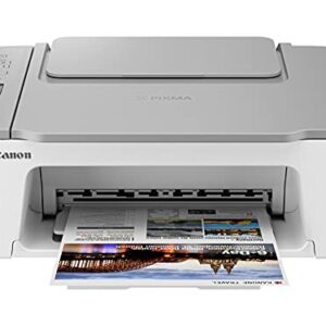 Canon PIXMA TS3520 Compact Wireless All-in-One Printer, White