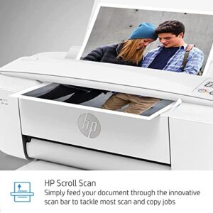 NEEGO HP DeskJet Wireless Color Inkjet Printer All-in-One with LCD Display - Print Scan Copy and Mobile Printing Ultra Compact 6 ft Printer Cable