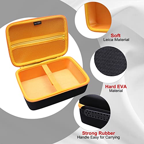 LTGEM EVA Hard Case for AuKing 2022 Upgraded 1080P Supported Outdoor Projector & ARTSEA 1080P Supported 4500L Portable Projector - Travel Protective Carrying Storage Bag