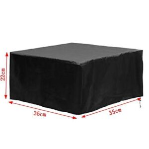 Projector Cover, Suitable for Ceiling Home and Outdoor Installation of Video Projector dust and Water Protection Cover, 13.7'' x 13.7'' x 8.6''