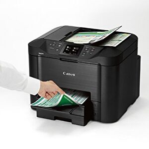 Canon Office and Business MB5420 Wireless All-in-One Printer,Scanner, Copier and Fax, with Mobile and Duplex Printing, Black, Desktop