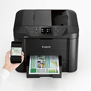 Canon Office and Business MB5420 Wireless All-in-One Printer,Scanner, Copier and Fax, with Mobile and Duplex Printing, Black, Desktop