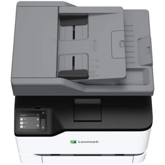 Lexmark MC3426i Color Laser Multifunction Wireless Printer with Print, Copy, Scan and Cloud Fax Capabilities, Plus Full-Spectrum Security and Print Speed up to 26ppm (40N9650), White, Small