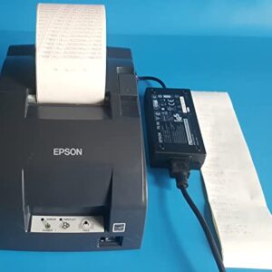 Epson C31C514767 Epson, TM-U220B, Dot Matrix Receipt Printer, Ethernet (E04), Epson Dark Gray, Auto Cutter, Power Supply Included Replaces C31C514667