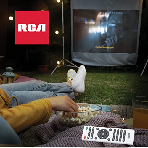 RCA RPJ136 Home Theater Projector - 1080p Compatible, High Res, Bright, White