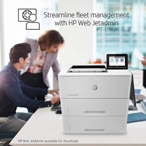 HP LaserJet Enterprise M507x Wireless Monochrome Printer with built-in Ethernet, 2-sided printing & extra paper tray (1PV88A)