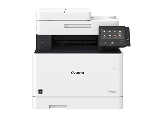 Canon Color imageCLASS MF733Cdw - All in One, Wireless, Duplex Laser Printer (Comes with 3 Year Limited Warranty), Amazon Dash Replenishment Ready, white