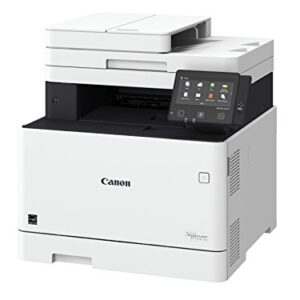 Canon Color imageCLASS MF733Cdw - All in One, Wireless, Duplex Laser Printer (Comes with 3 Year Limited Warranty), Amazon Dash Replenishment Ready, white