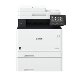 Canon Color imageCLASS MF733Cdw - All in One, Wireless, Duplex Laser Printer (Comes with 3 Year Limited Warranty), Amazon Dash Replenishment Ready, white