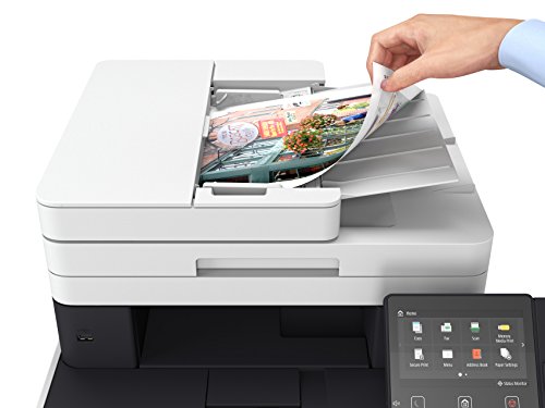 Canon Color imageCLASS MF733Cdw - All in One, Wireless, Duplex Laser Printer (Comes with 3 Year Limited Warranty), Amazon Dash Replenishment Ready, white