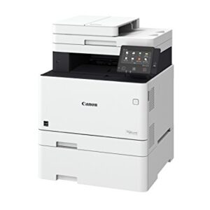 Canon Color imageCLASS MF733Cdw - All in One, Wireless, Duplex Laser Printer (Comes with 3 Year Limited Warranty), Amazon Dash Replenishment Ready, white