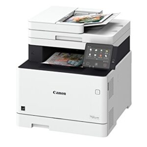 Canon Color imageCLASS MF733Cdw - All in One, Wireless, Duplex Laser Printer (Comes with 3 Year Limited Warranty), Amazon Dash Replenishment Ready, white