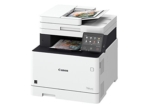 Canon Color imageCLASS MF733Cdw - All in One, Wireless, Duplex Laser Printer (Comes with 3 Year Limited Warranty), Amazon Dash Replenishment Ready, white